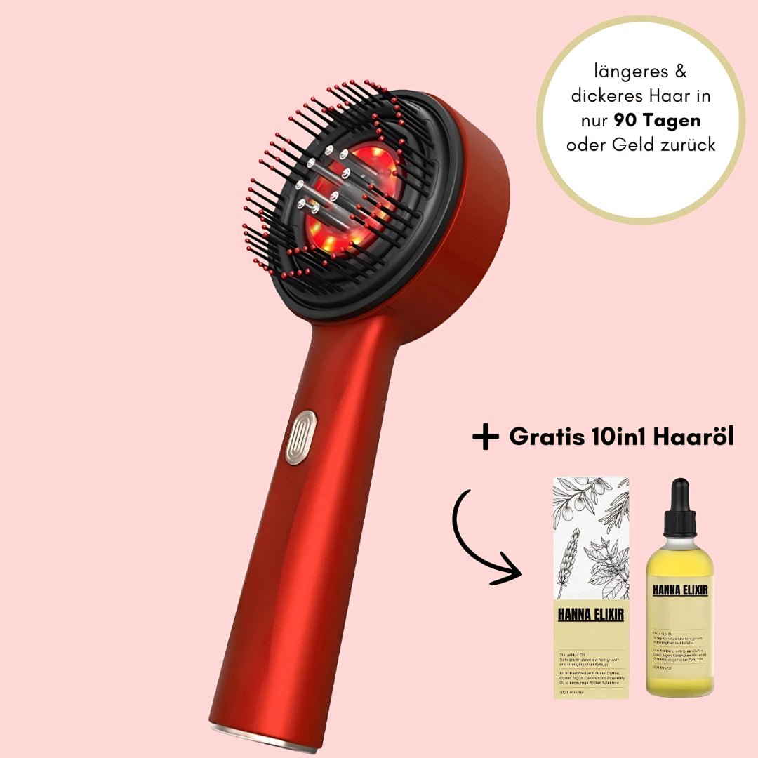 Hanna 3in1 Scalp Massage Brush – for better hair growth & a relaxed scalp