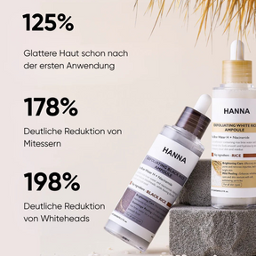 Hanna Rice Peel Shot Duo - Finer Pores & Smoother Skin in Just 3 Minutes