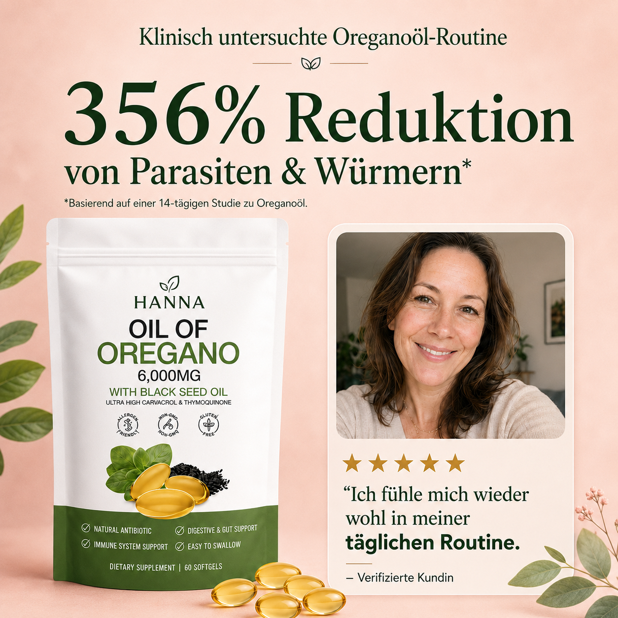 Hanna Oregano Softgels