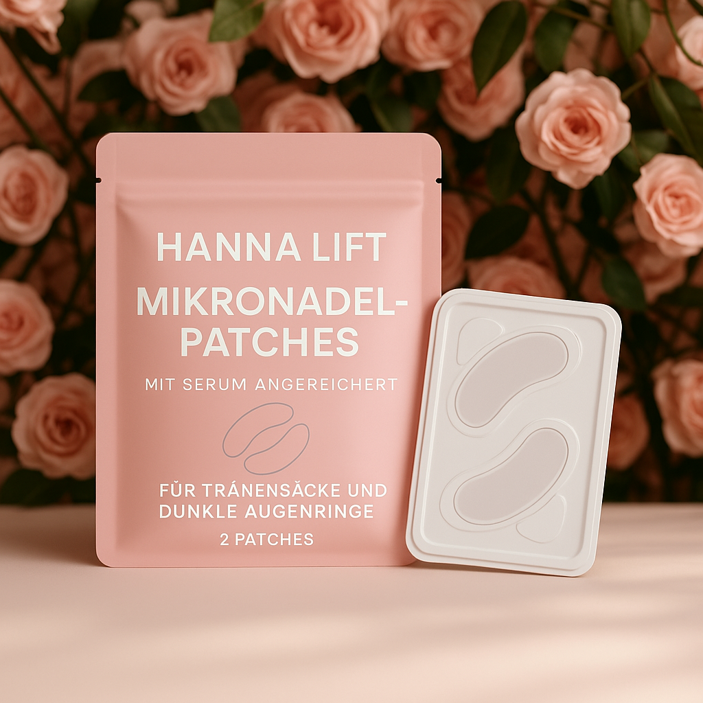 Hanna Lift Microneedle Patches - Visibly Smoother Eyes in Just 2 Weeks