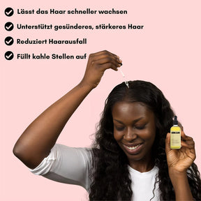 Hanna Elixir – Naturlig hårolie mod synligt hårtab og tyndere hår