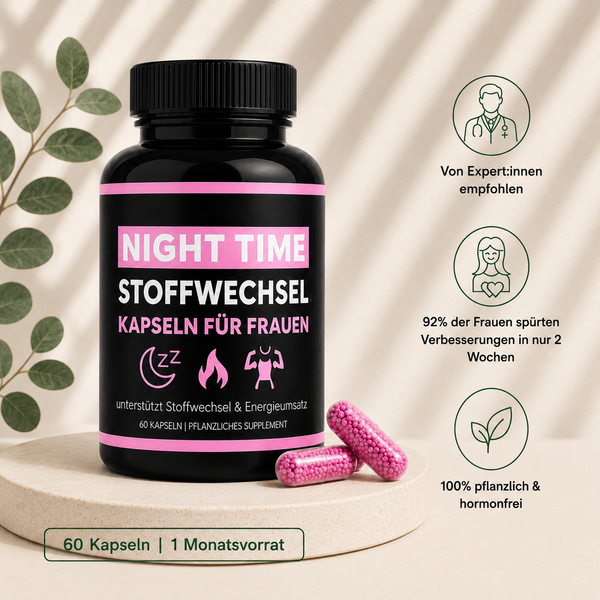 Hanna Stoffwechsel Kapseln für die Nacht ohne Koffein