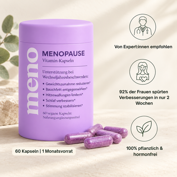 Hanna MenoPause – Vitamin-Kapseln für die Wechseljahre
