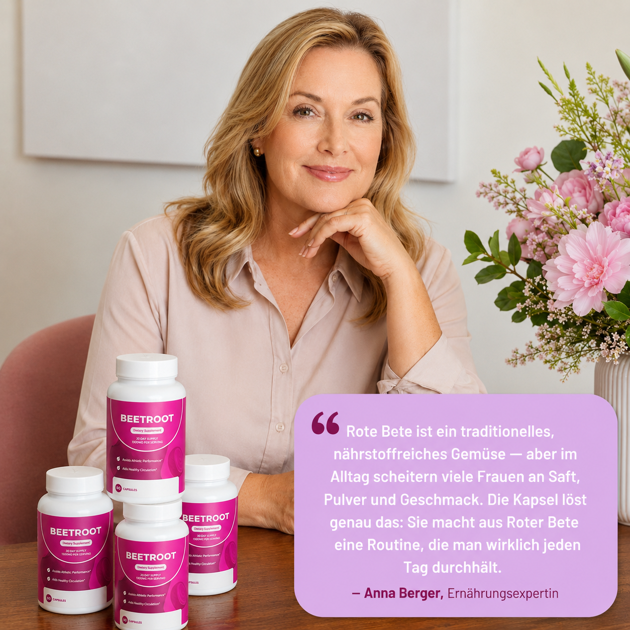 Hanna Beet Balance – Punajuuri-kapselit